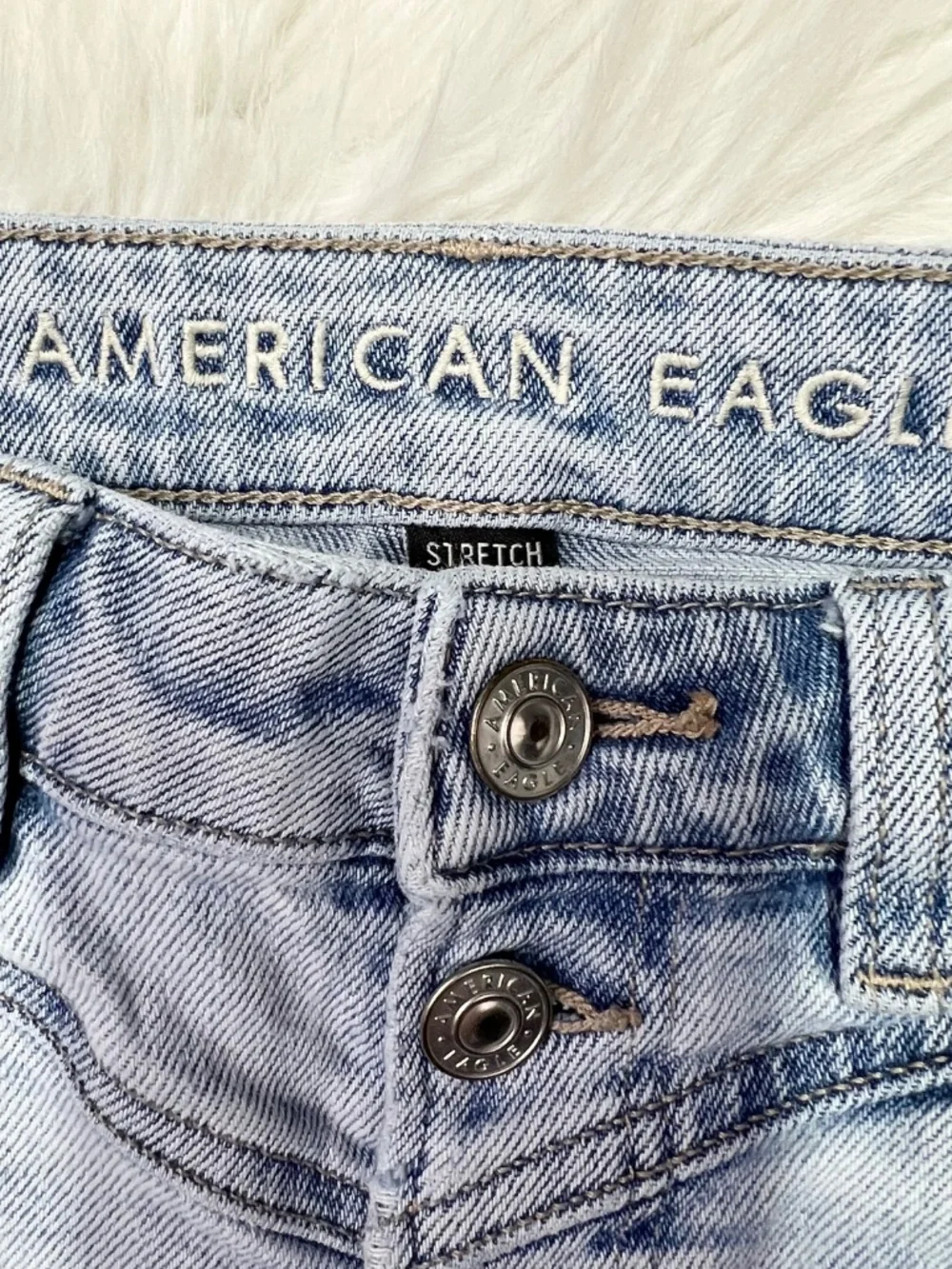 👖|•AMERICAN EAGLE•| Fun Waist High Rise 'Mom Jean' Size 4👖